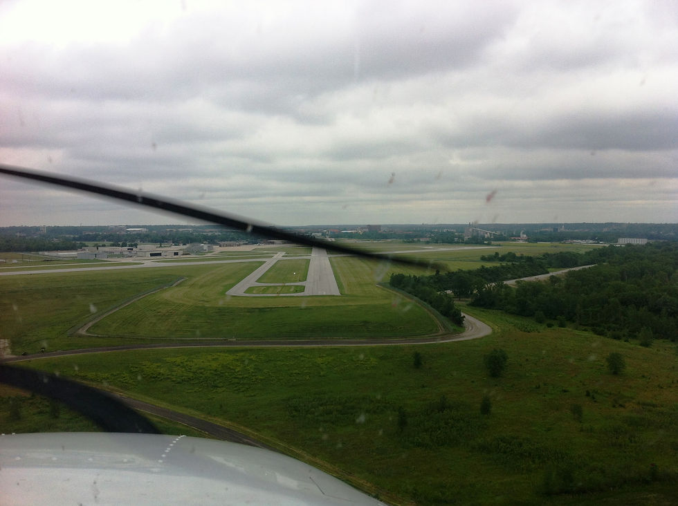 KLAF Runway 5 普渡大学机场五号跑道