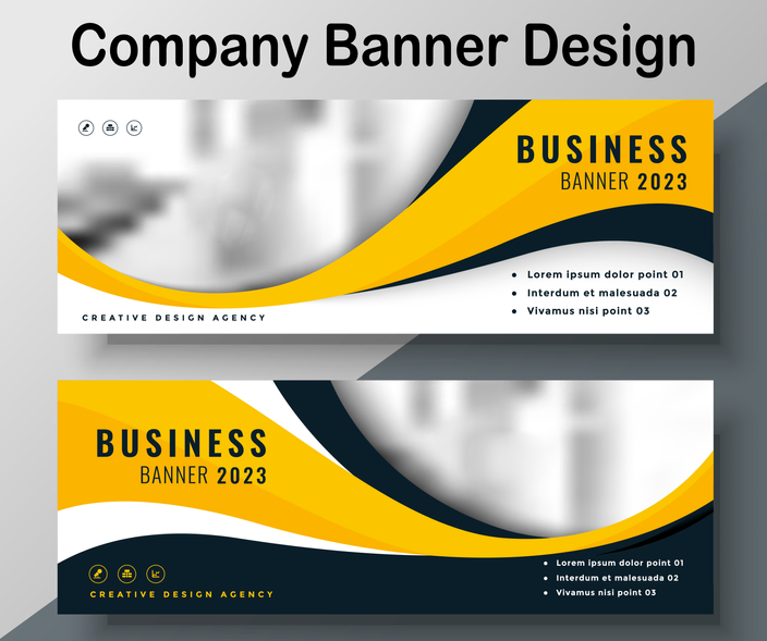 Which is a Mixture of Reality Company Banner Design content media