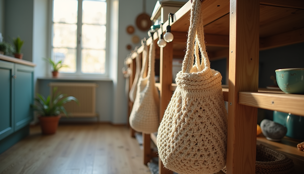 The Eco-Friendly Benefits of Crochet Market Bags: Convenience, Washability, and Easy DIY Tips