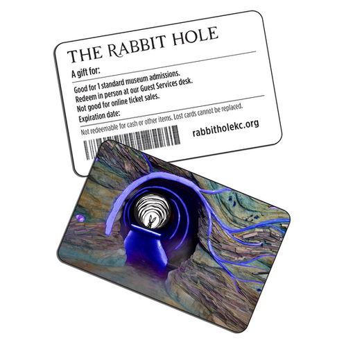 rare rabbit gift card Admission Gift Card - Admit 1