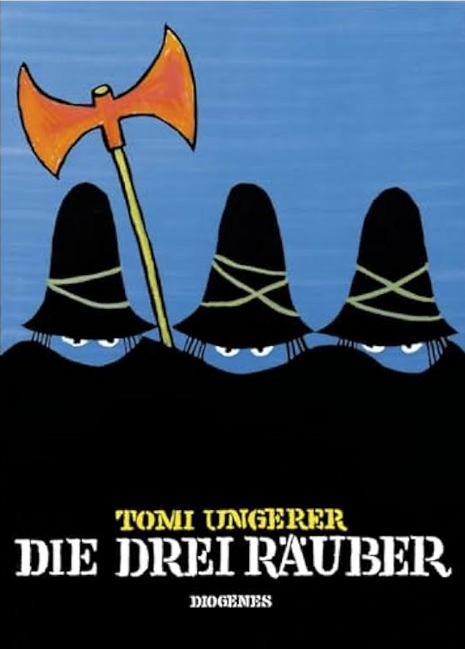 希少　Tomi Ungerer THE THREE ROBBERS サイン入り Explore Tomi Ungerer's The Three Robbers Cover to Cover!