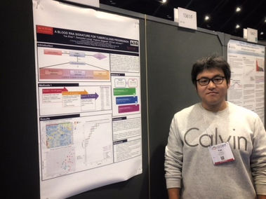 Yue (Jason) Zhao Presented A Poster At The ASHG 2018