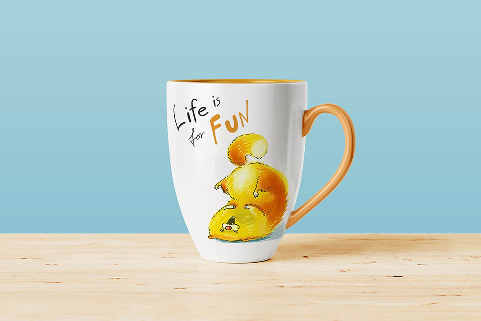 Thumbnail: Spitz - 20 illustrations