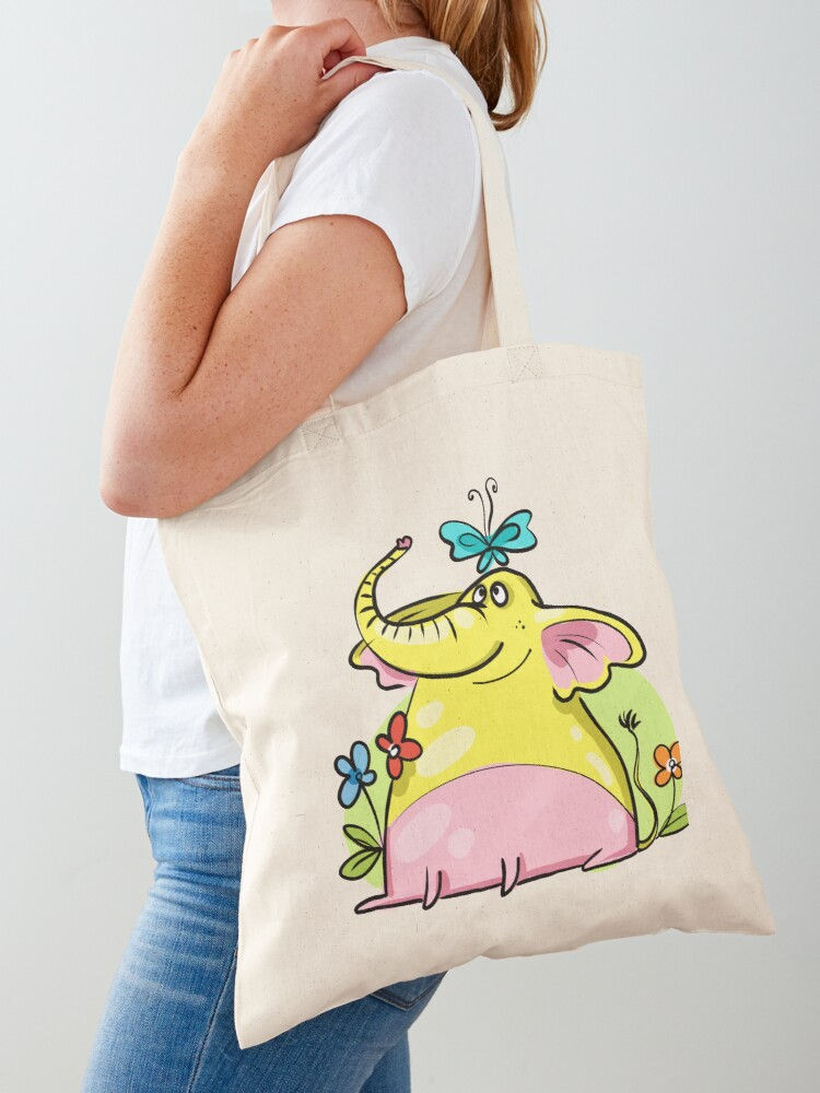 Thumbnail: Little Happy Elephant - illustration