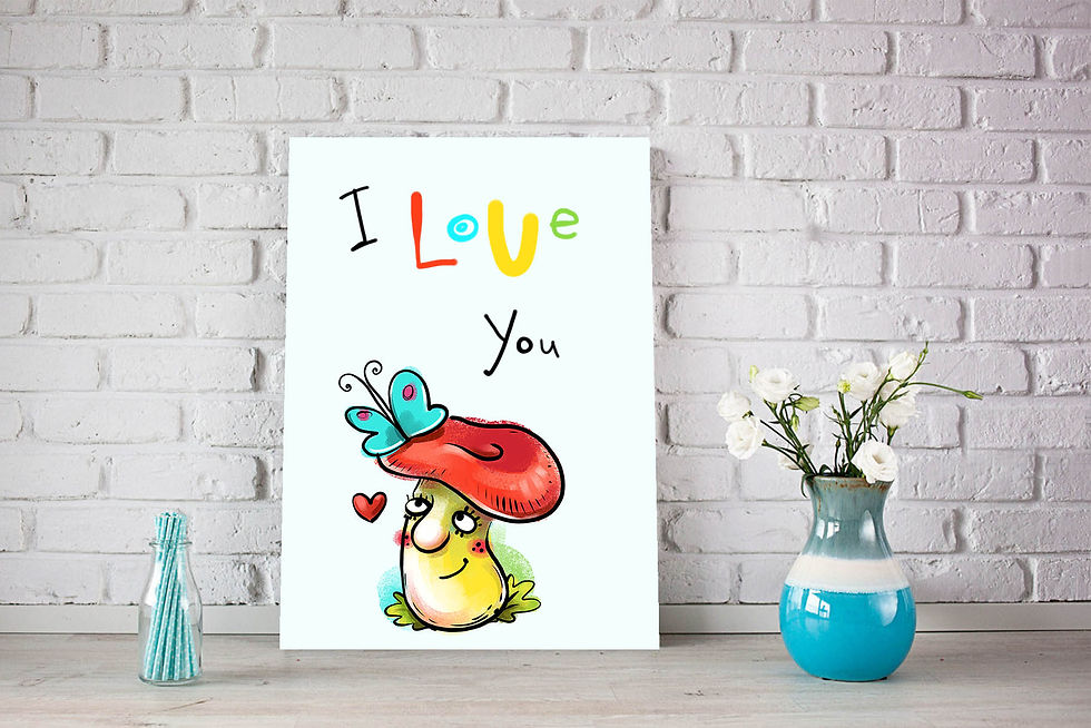 Thumbnail: Cute Mushroom illustration