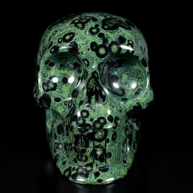Kambaba Jasper Skull