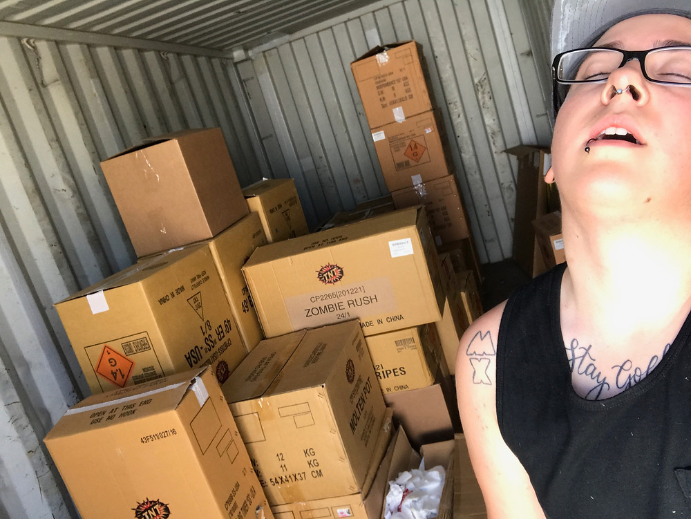 This isn't even ~half~ of the boxes.