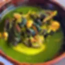 Fufu with Abunuabunu Soup