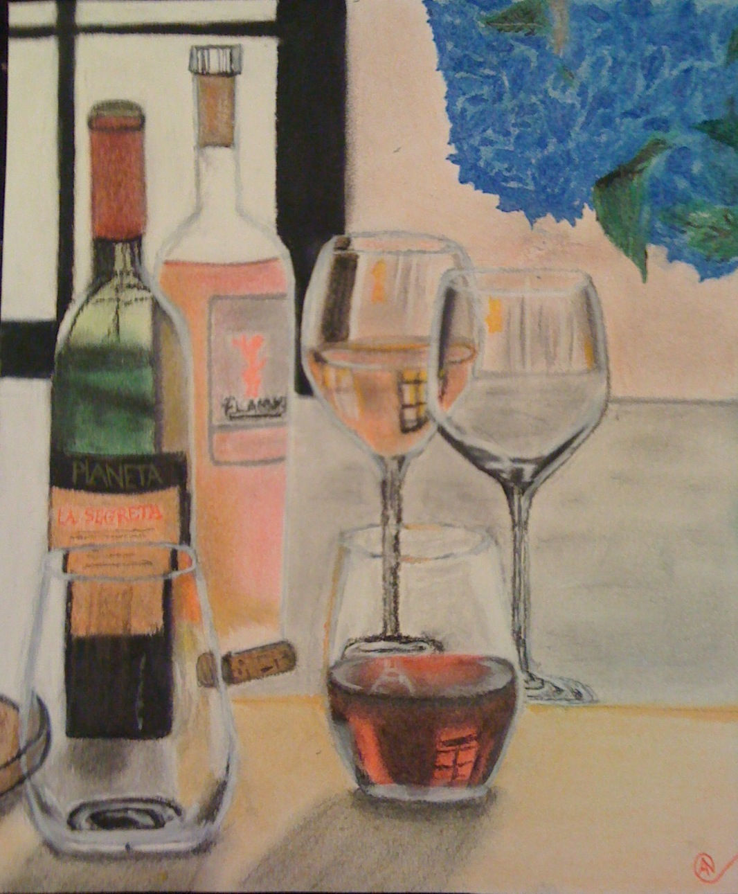 Fine Wine Reflection