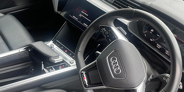 Interior of a clean car