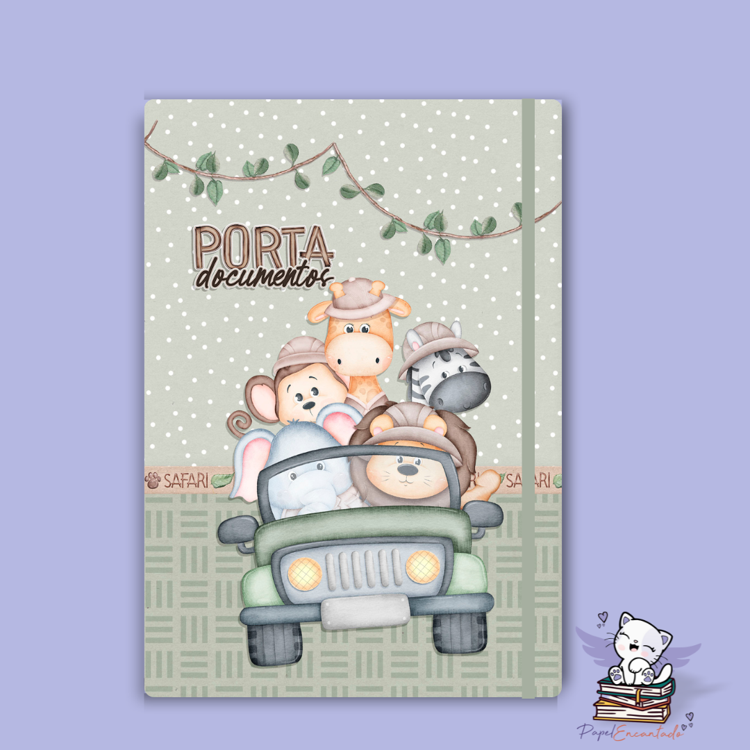 Porta Documentos (Certidão) Personalizado | Capa Dura A5