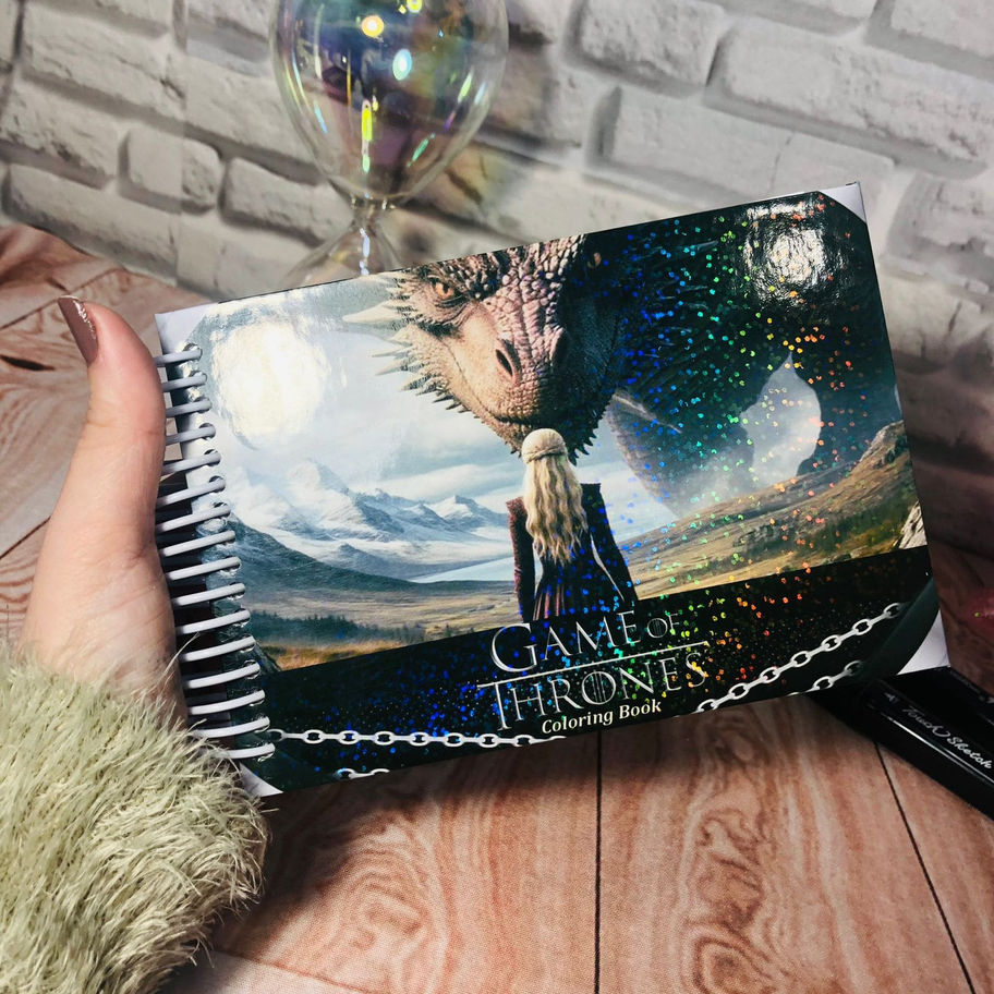 Livro de Colorir A6 - Para Fãs de Game of Thrones | Papel Encantado