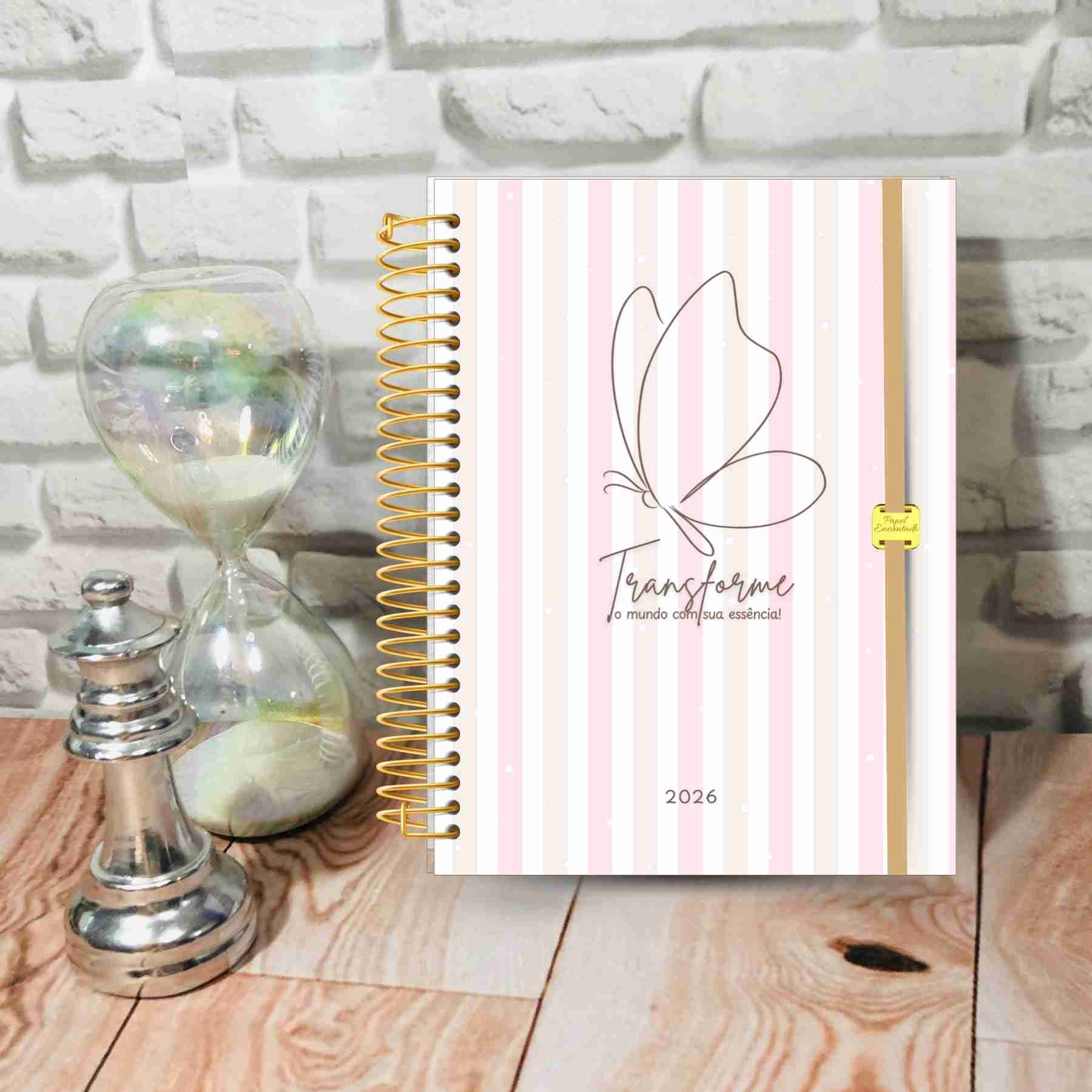 Transforme o mundo - Planner datado | Papel Encantado