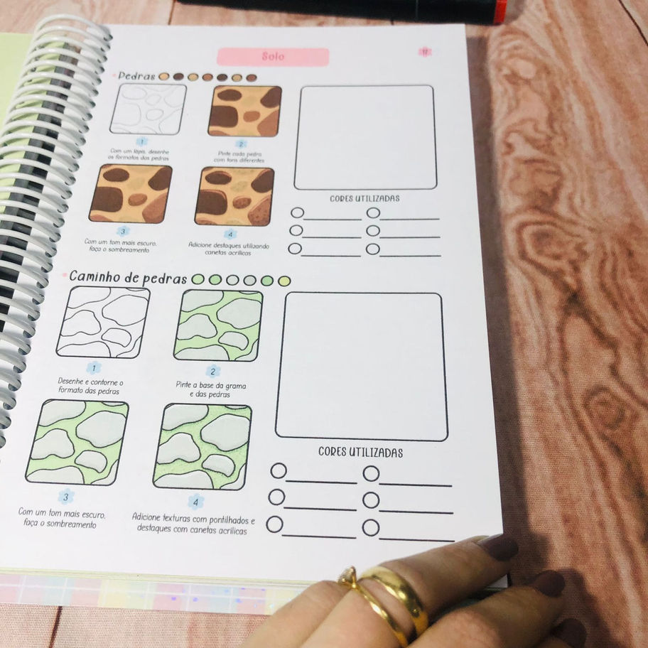 Livro de Colorir e Aprendizagem "Aprendendo a Colorir"| Papel Encantado