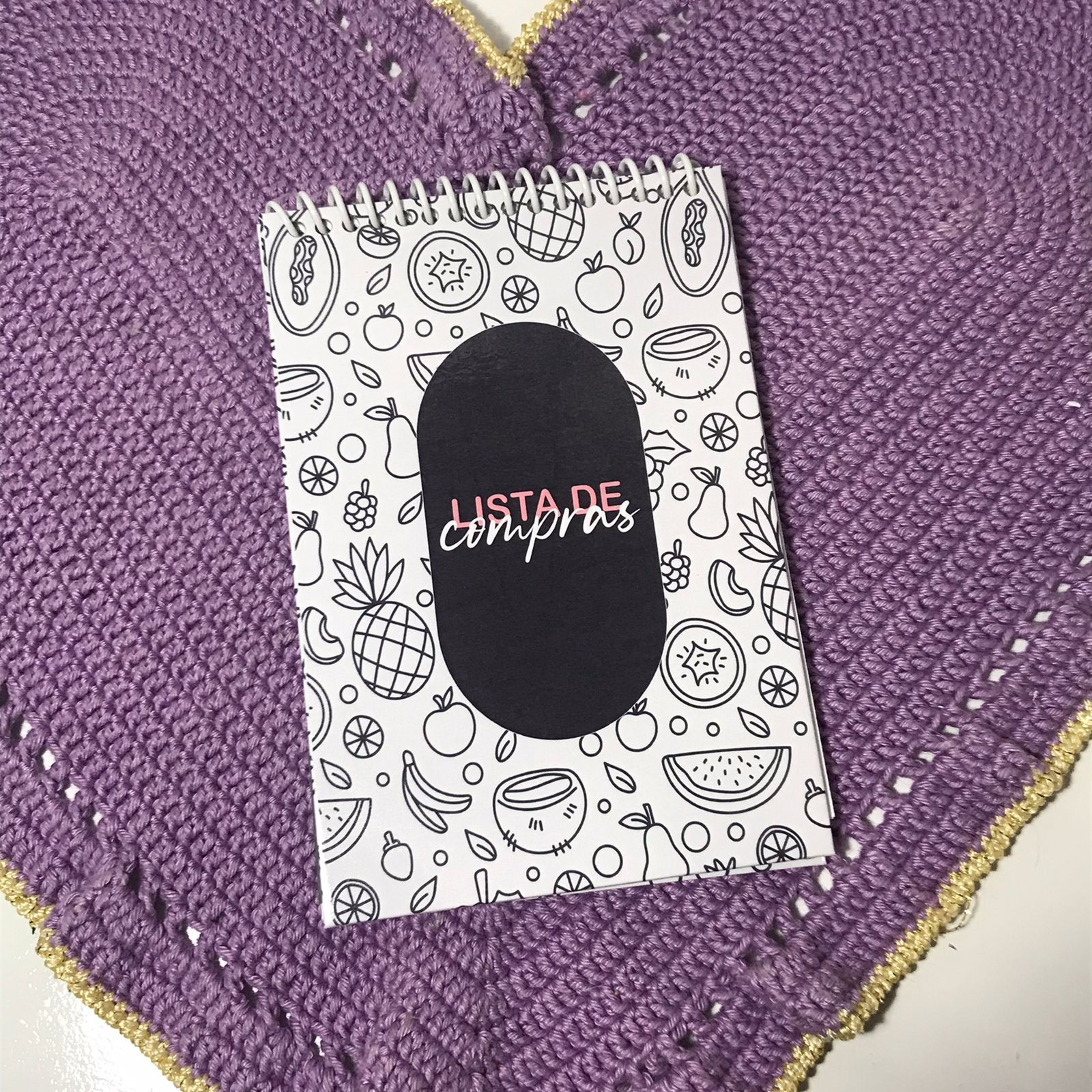 Bloquinho lista de compras