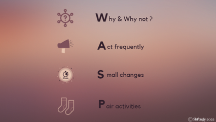 How can W.A.S.P take the sting out of the habit cycle?