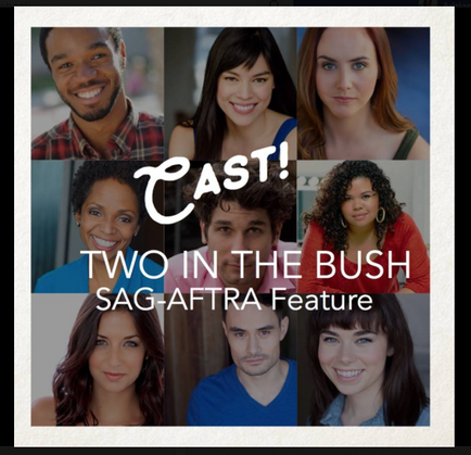 Adriana books feature film "Two In The Bush" to shoot in Chicago in May