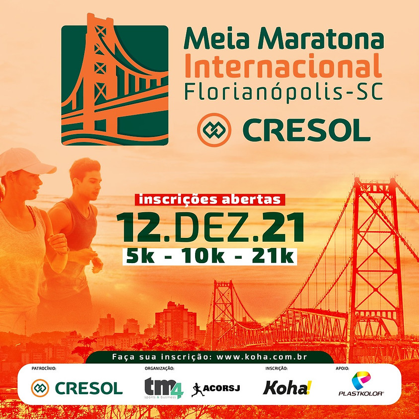 16° MEIA MARATONA INTERNACIONAL FLORIANÓPOLIS CRESOL