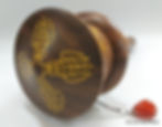 Thumbnail: medium size Vajra Guru prayer wheel