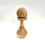 Thumbnail: 20 billion Mani mantra prayer wheel with stand - cherry hardwood