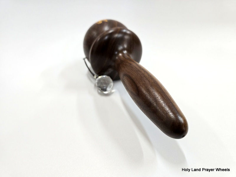 Thumbnail: Mani mantra prayer wheel made with nano film 20 billion mantras bottom view