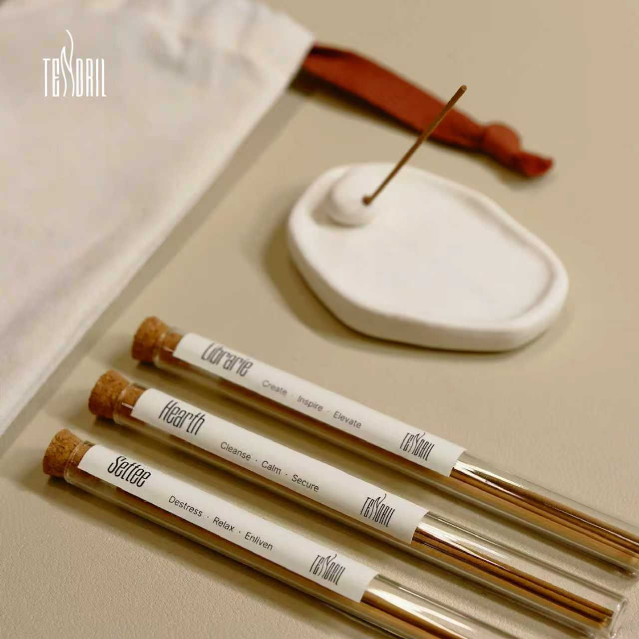 Short incense Travel Set