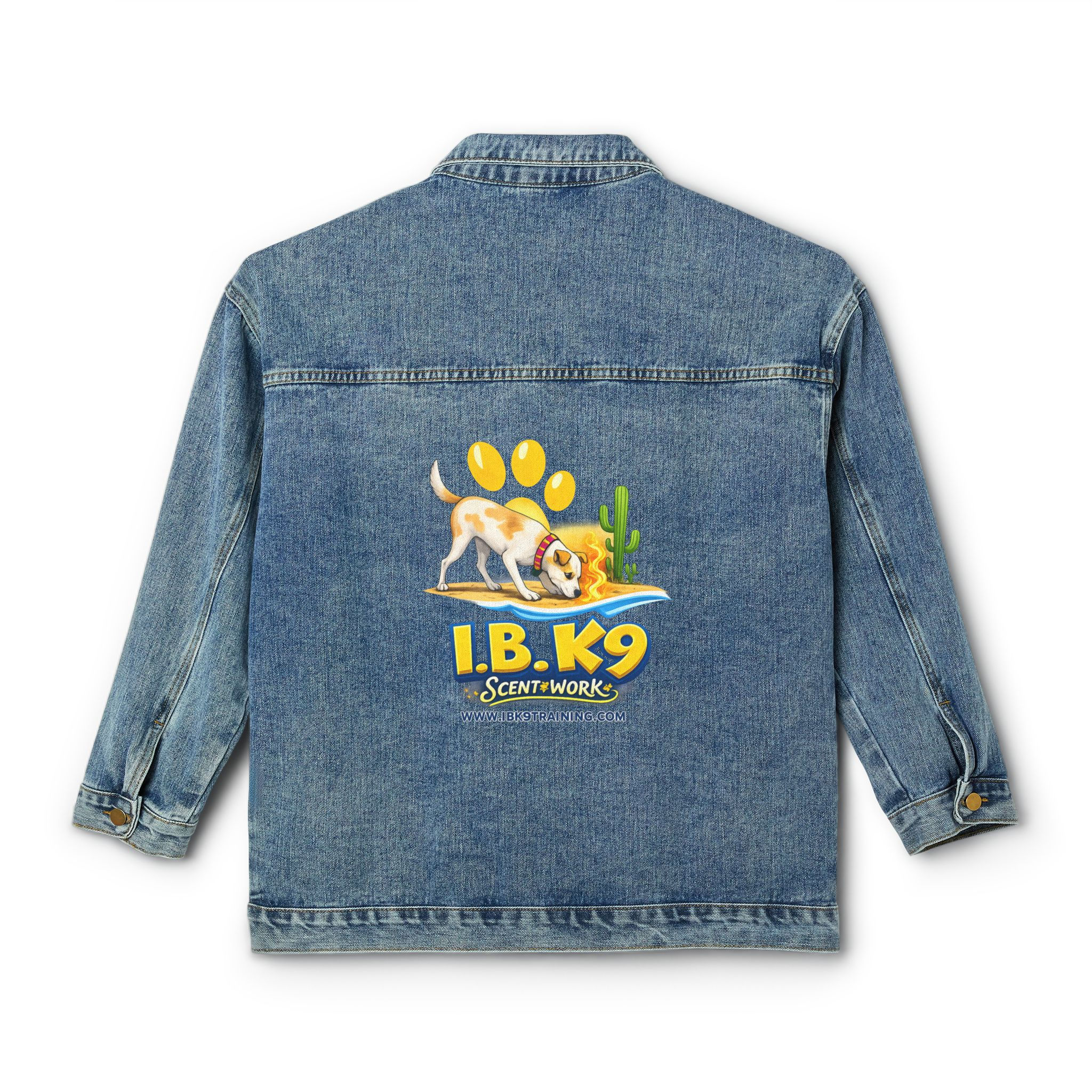 I.B. K9 Logo Back Patch Jacket - Gitana