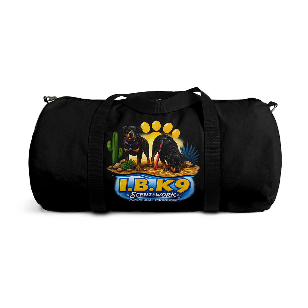 Thumbnail: IBK9 Dog Training Duffle Bag - Ellie & Chandler
