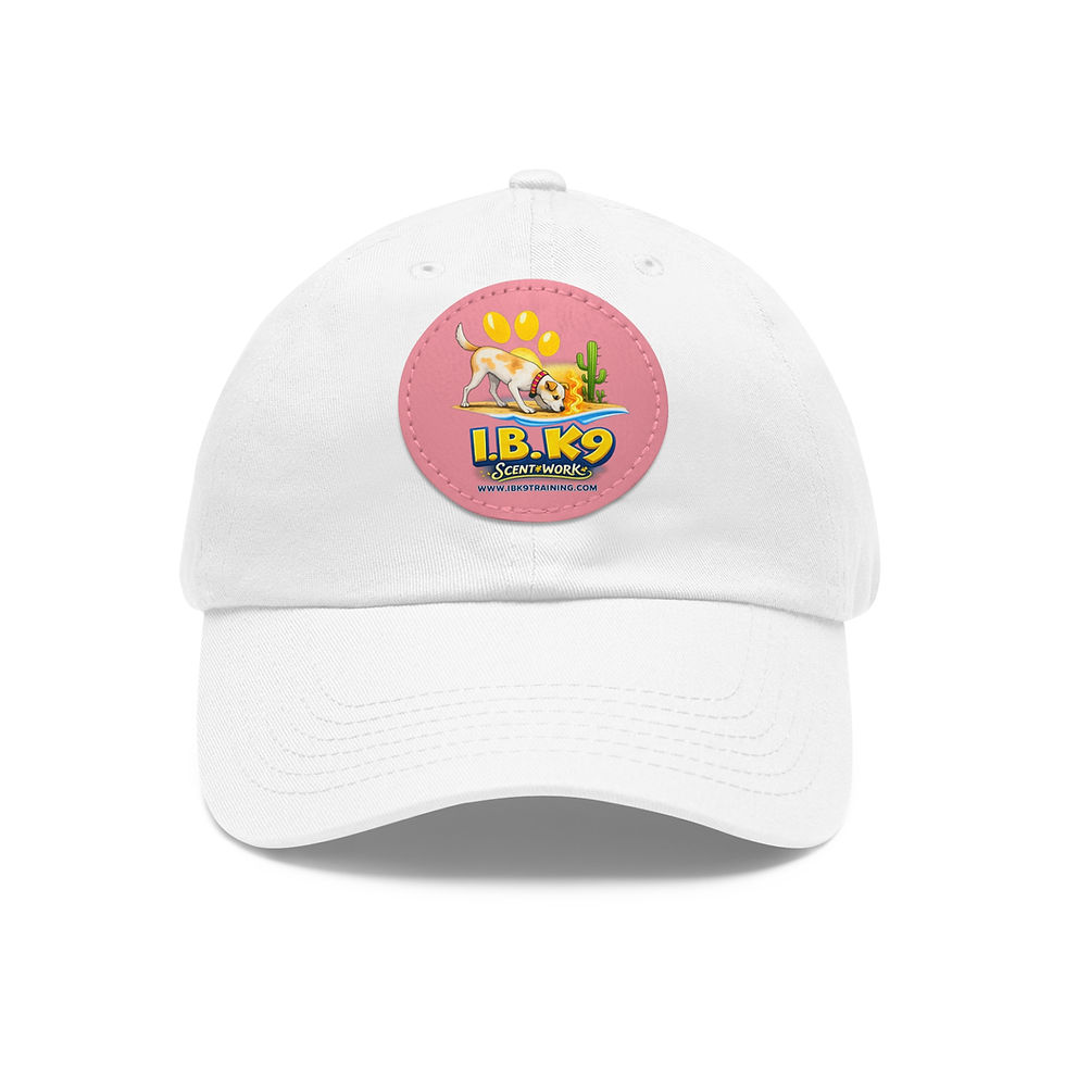 Thumbnail: IBK9 Stylish Dad Hat with Leather Patch - Gitana