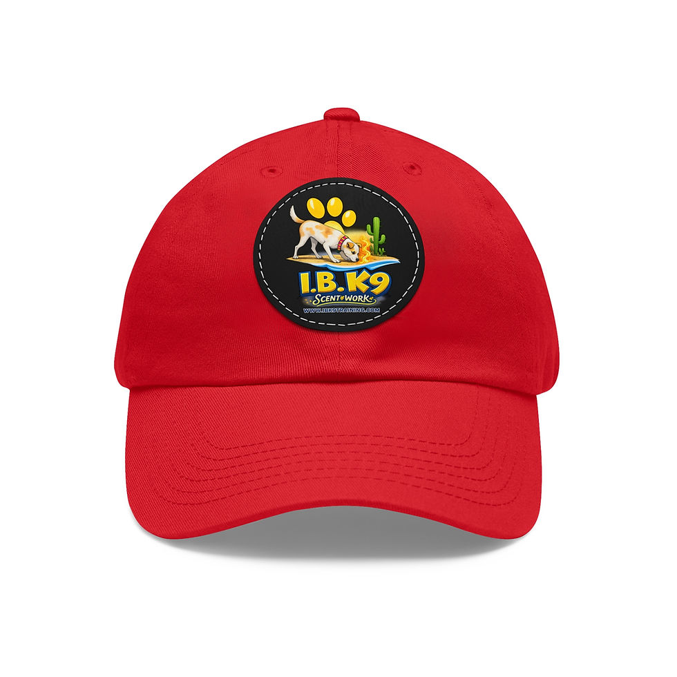Thumbnail: IBK9 Stylish Dad Hat with Leather Patch - Gitana