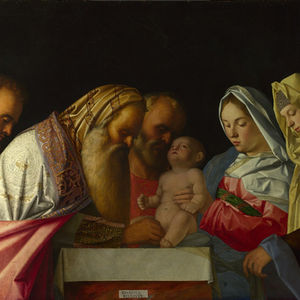The Circumcision by Giovanni Bellini, c. 1500.