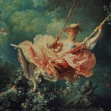 "The Swing" by Jean-Honoré Fragonard 