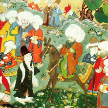 the meeting of shams and rumi