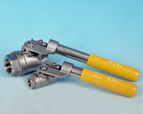 ETGM2SL 2-Pce Full Bore Spring Handle Ball Valve - BSP End | GD Hydraulics