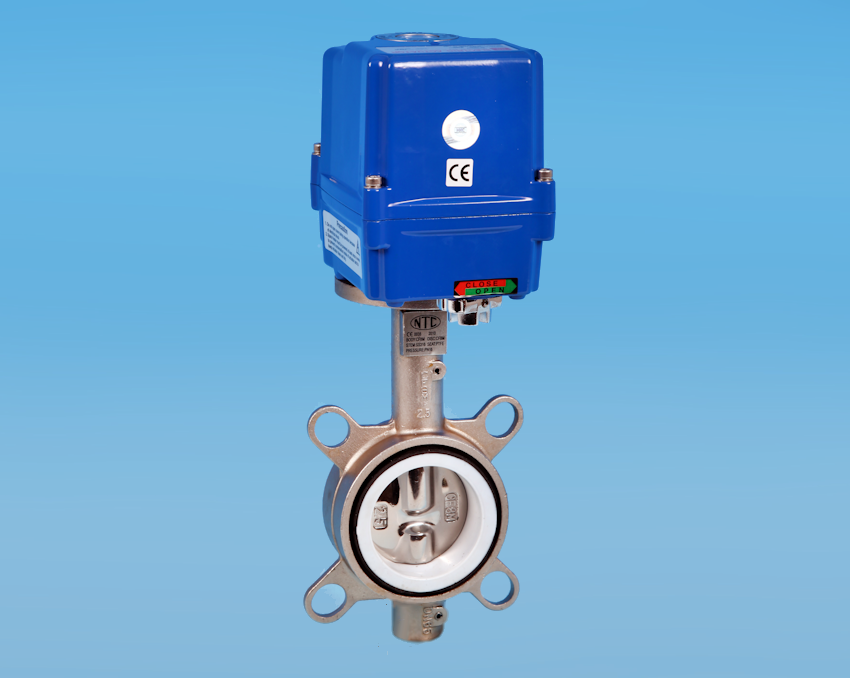 PN10/16 & ANSI 150lb Wafer Pattern Actuated Butterfly Valves