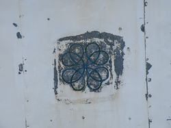 Highland shed artwork.