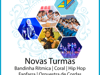 Turmas do Núcleo de Artes 2018