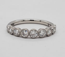 14KW Diamond Wedding Band