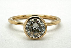 14KY Diamond Engagement Ring