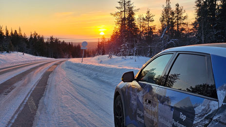 Ioniq 5 auf dem Weg ans Nordkapp