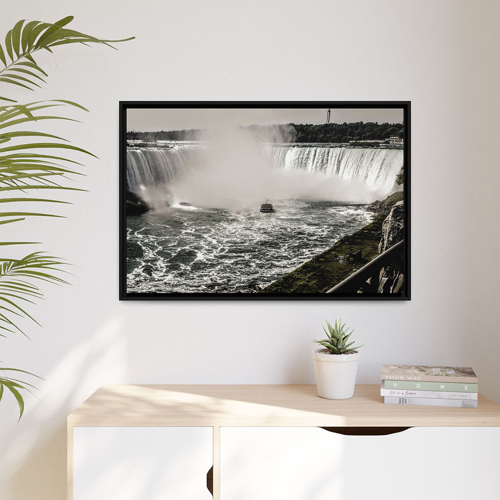 Canvas Print: Niagara Falls World Wonder Trip