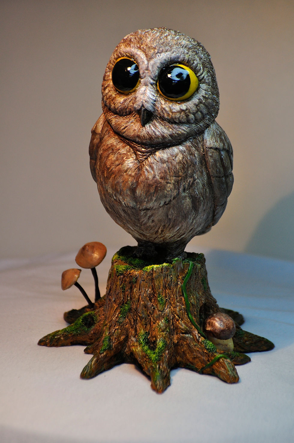 Cute little owl statue bensculpt creations