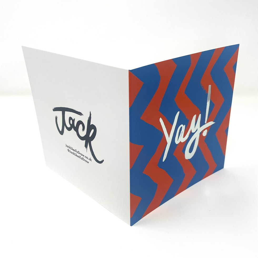 Thumbnail: 'Yay!' Greetings Card