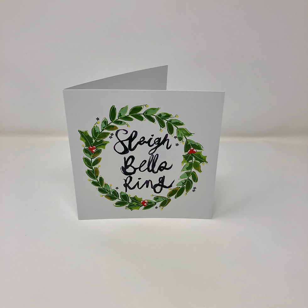 Thumbnail: 'Wreath' Christmas Card Pack