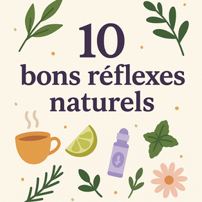 illustration pour l'article "10 bons reflexes naturels"