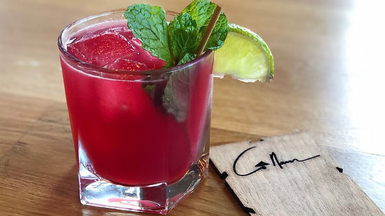 Blueberry Gimlet-Serves 2
