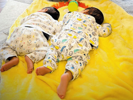 First tummy time