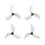 Thumbnail: GEMFAN 45MM-3 TRI-BLADE 1.5MM SHAFT PROPELLERS - CHOOSE COLOR
