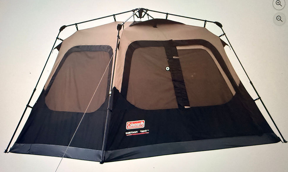 Coleman 4/6/8/10 Person Instant Camping Tent with 1-Minute Setup
Easy Setup & Storage, Spacious Interior, Pre-Attached Poles, 3-Season Family Tent, Gear Pockets, Carry Bag