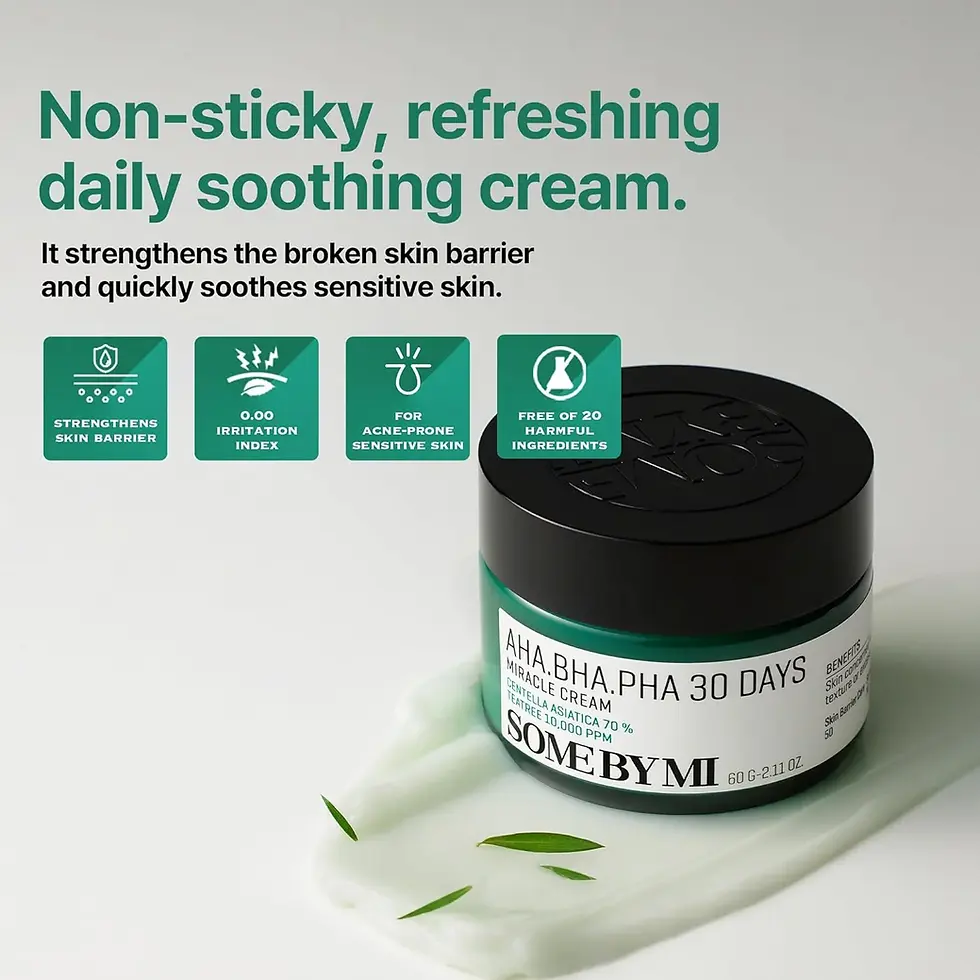 Some By Mi AHA-BHA-PHA 30 Days Miracle Cream jar non-sticky soothing.jpg
